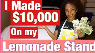 How to Make 10000 on a Lemonade Stand [upl. by Enoj]