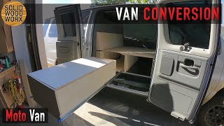 Ford E350 Moto Van Conversion [upl. by Freya]