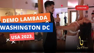 Iago Hassuike and Vanessa Meirelles  Demo Lambada  Zouk Heat   Washington DC  USA 2023 [upl. by Gierk]