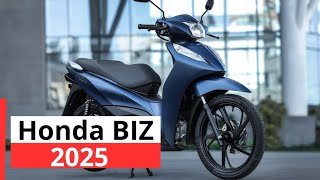 HONDA LANÇA A BIZ 2025 125 EM DUAS VERSÕES  UMA DELAS E FLEX [upl. by Snook]