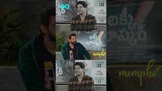 Dulquer Salmaan Speech  Lucky Baskhar [upl. by Arerrac]