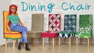 DIY Barbie Simple Dining Chair [upl. by Llertnahs810]