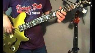 Gerry amp The Pacemakers  Ferry Cross The Mersey  Bass Cover [upl. by Fryd102]