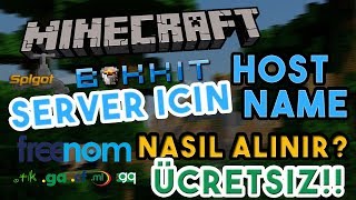 Minecraft Server Özel IP Oluşturma BEDAVABukkitSpigot [upl. by Saeger]