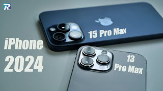 ไอโฟน 13 Pro Max เทียบ 15 Pro Max ในปี2024 [upl. by Rednal]