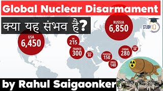 Global Nuclear Disarmament Process current status explained  Defence and Security Current Affairs [upl. by Say]