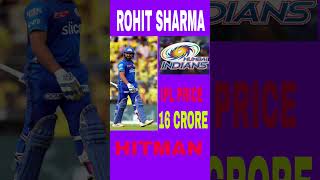 IPL PRICE Virat amp Rohit shorts rohitsharma viratkohli [upl. by Elleynod912]