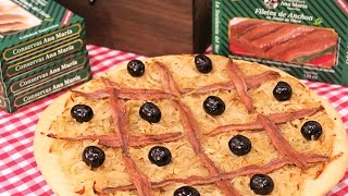 Receta de Pissaladière  Pizza Provenzal [upl. by Brien83]