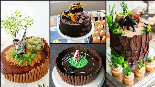 Top amazing chocolate birthday cake ideas for baby boy  kids birthday cakes decorating ideas [upl. by Roswell277]