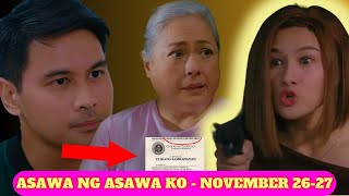 ASAWA NG ASAWA KO  NOVEMBER 2627 2024 FULL EPISODE STORY TELLING LIVE TODAY asawangasawako [upl. by Synned522]