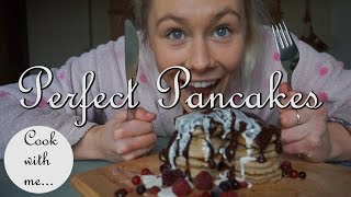 THE PERFECT PANCAKE RECIPE  Vegan amp Gluten Free [upl. by Notsek68]