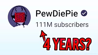 Why Is PewDiePie STUCK At 111 Million Subscribers [upl. by Aihsatan106]