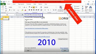 How to Active Microsoft Office 2010 Without key  2022 [upl. by Hnirt]