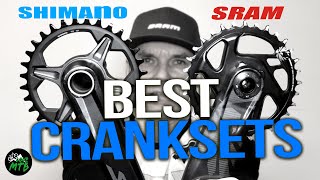 BEST Alu CRANKSETS from Shimano and SRAM XTSLX vs GX Stylo Descendant Review [upl. by Sire]