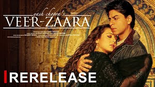 VEER ZAARA  ReRelease  Shah Rukh Khan  Priety Zinta  Rani Mukerji  YashChopra  Divya Dutta [upl. by Eixirt]