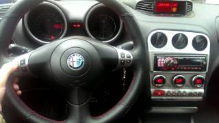 Alfa Romeo 156  Steering wheel controls with aftermarket Alpine HU [upl. by Emelin292]