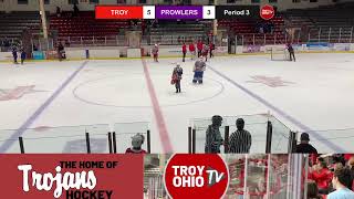 OHSAA Hockey  Troy Trojans vs PHA Prowlers [upl. by Bein]