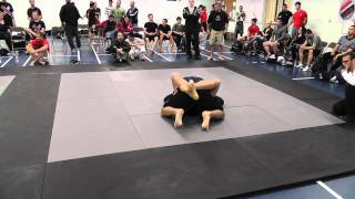 Dennis Beaudry vs James Facchino  Montreal Grappling Grand Prix  Div I 200  Round Robin [upl. by Atinna]