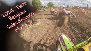 2024 Tielt Belgium Sidecarcross Moto 2 [upl. by Walls]