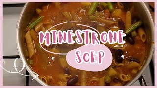 Hoe maak je minestrone soep [upl. by Lekcim]