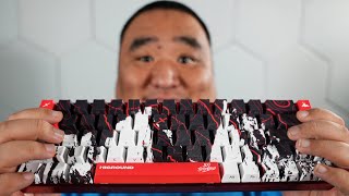 ASMR Mechanical Keyboard Sounds  Unboxing Higround x 100Thieves [upl. by Mayne]