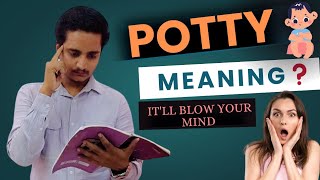 quotDid You Know The Real Meaning of Potty Explainedquot  english learnenglish vocabulary grammar [upl. by Refynnej]