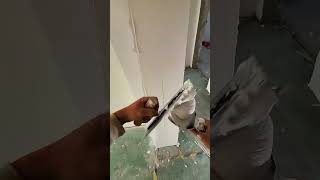 Flawless Wall Finishing Made Satisfying ✨🎥 [upl. by Llenrrad356]