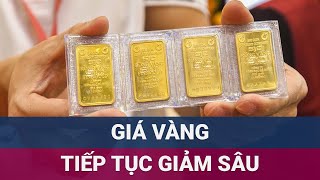 Giá vàng trong nước hôm nay vẫn tiếp tục lao dốc  VTC Now [upl. by Lahcim]