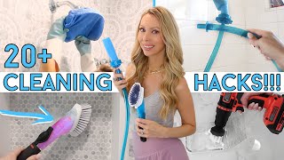 20 GENIUS Bathroom Cleaning Hacks to Save You Time amp Effort [upl. by Harshman]