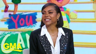 Taraji P Henson talks new book You Can Be A Good Friend [upl. by Enelrac]