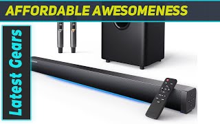 Thomson 37inch Soundbar with Subwoofer Review Immersive Surround Sound Experience [upl. by Nylakcaj]