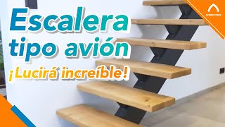 ¡Construye tu propia estructura para escalera estilo avión [upl. by Kendrick]