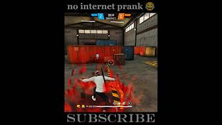 No internet prank 😂 lone wolf freefire short viral pratapff05 [upl. by Hadwyn]