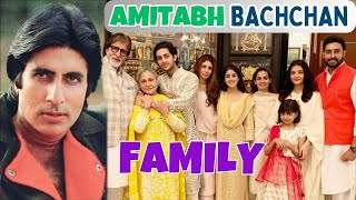 Amitabh Bachchan Biography  Amitabh Bachchan Family  celebrity Craze [upl. by Zanahs]