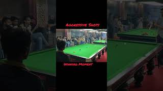 Snooker Aggressive Shots Match Winning Moments  Muhammad Asif Tournament Performance snooker 10k [upl. by Jackelyn]