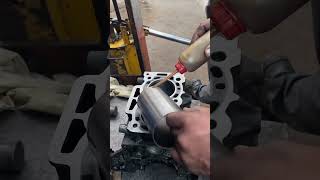 sleevs cylinder engine liner boring tatamotors repairing youtubeshorts [upl. by Travax227]