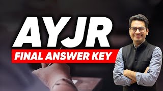 🔥 AYJR JEE Main April Attempt  Final Answer Key [upl. by Tanny]