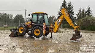 JCB 4CX KOPARKOĹADOWARKA 2018R KM MASZYNY BUDOWLANE WWWKMRENTPL 56300 MILICZ [upl. by Hareema]