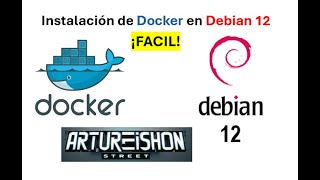 Instalar Docker en Debian12  ¡FACIL [upl. by Aihsa622]