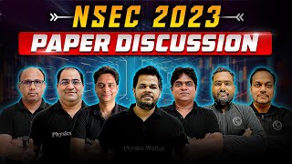 NSEC 2023 Paper Discussion and Analysis  Olympiad Wallah [upl. by Nawek826]