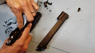 Disassembly cleaning and inspection of the 1911 [upl. by Lesna]