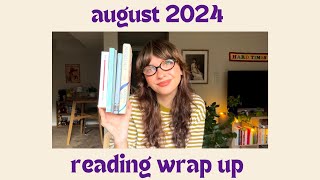 august reading wrap up 📚 my biggest disappointment of the year  upcoming releases [upl. by Iam]