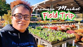 Piedmont Triad Farmers Market  Field Trip  Getting My Collard Greens  Preparing for Thanksgiving [upl. by Anair]