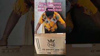 IQ 43 INCH TV UNBOXINGtrending viralvideo youtubeshorts ytshort trendingvideo devara ntr [upl. by Sharai]