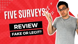 Five Surveys Review  Is This Legit amp Can You Hundreds Of Dollars Just Filling Out Surveys Umm [upl. by Brigitte]