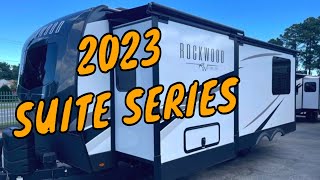 NEW 2023 FOREST RIVER ROCKWOOD SIGNATURE 8262RBS TRAVEL TRAILER Dodd RV Washer Dryer Suite Series [upl. by Walther]