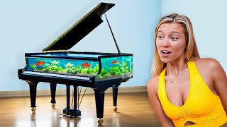 I Turned my Piano into a Fish Tank [upl. by Sharman]