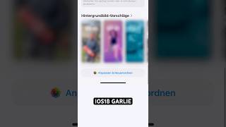 GALERIE WIE FRÜHER EINSTELLEN 😍 IOS18 IPHONE [upl. by Arak]