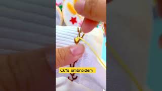 Easy embroidery tutorial top class for beginners embroiderytutorial embroidery [upl. by Ralston]