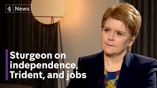 Nicola Sturgeon defends plans to scrap Trident [upl. by Eire707]